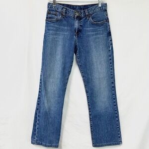 LUCKY BRAND Vintage Y2K Josie Dungarees Jeans Bootcut Classic Fit Women's 27